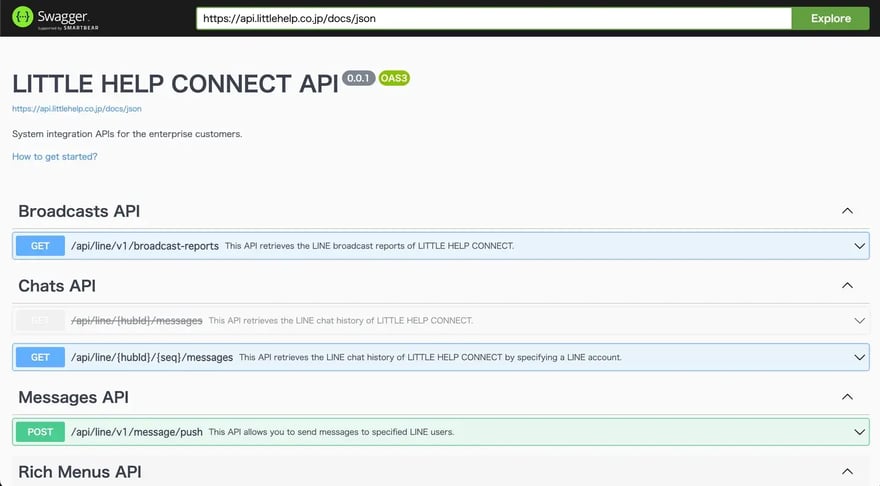 API