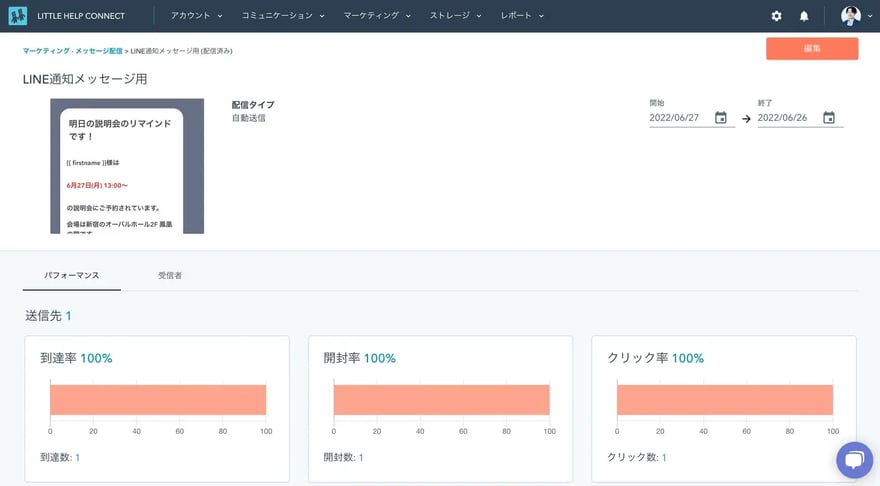 メッセージ
